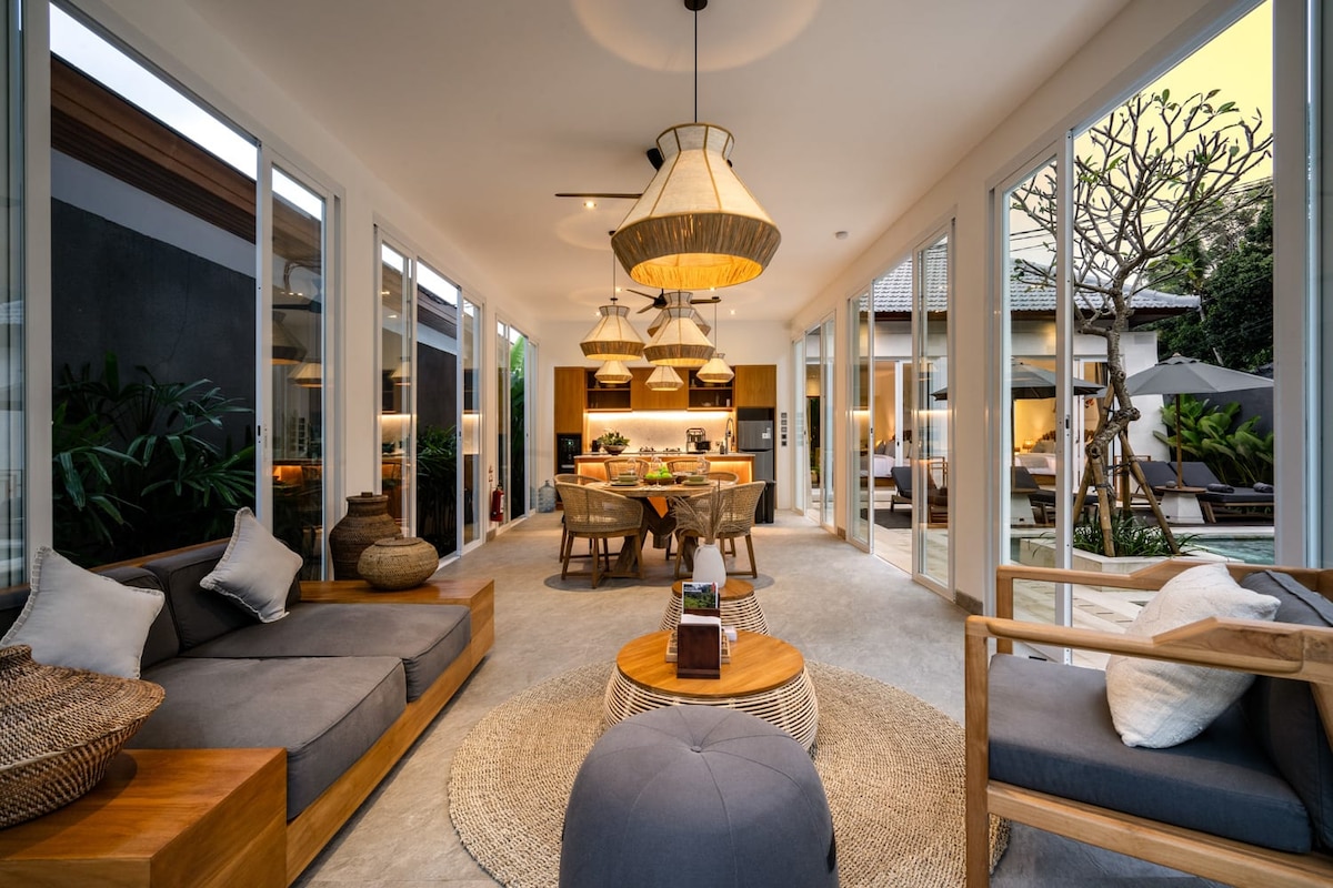 Villa Anahata 2BR Romantic w/ Yoga Space, Bathtub 2