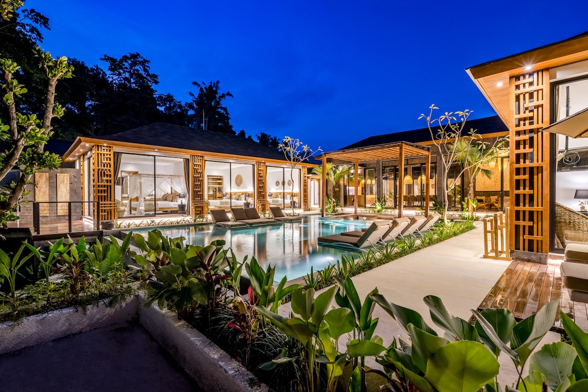 Teva 5BR Villa Tropical & Tranquility in Ubud 38