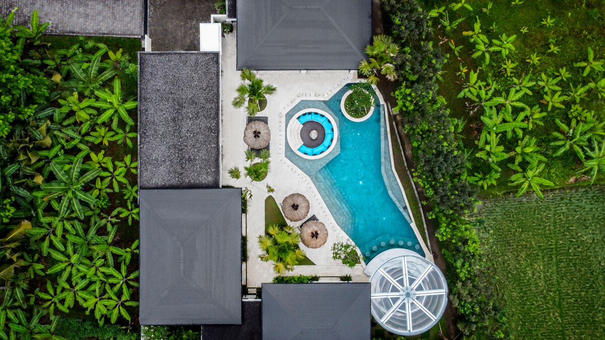 Pool Bar 5BR Infinity Pool Villa in Ubud 23